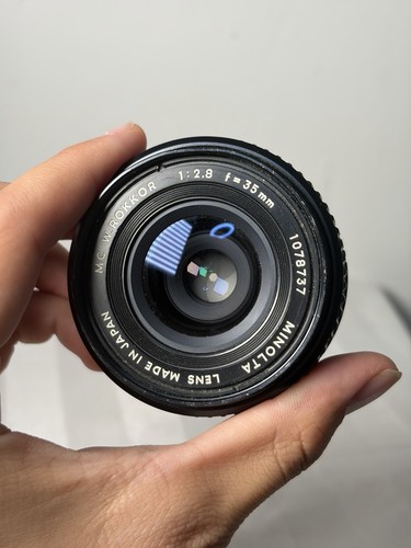 Minolta rokkor 35mm - 35mm, f/2.8