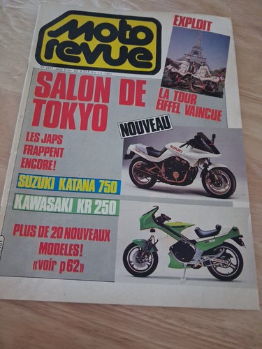 Magazine moto revue 1983 - moto, n°