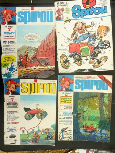 Spirou lot pages - (m16),