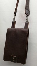 Horse Leather Shoulder Bag Model HB I07 739 Brown YOHJI YAMAMOTO POUR HOMME