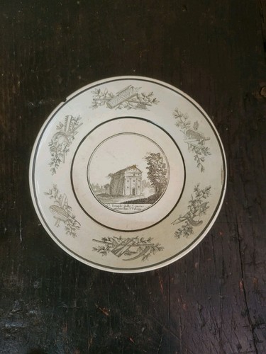 Ancienne soucoupe faïence - ancienne,