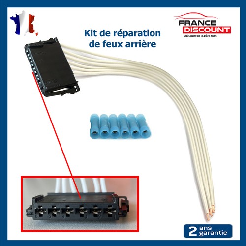 Connectique feu arrière - connectique,