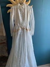 Magnifique Robe de mariée, 1930 d époque