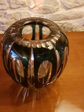 VASE BOULE CRISTAL VAL SAINT