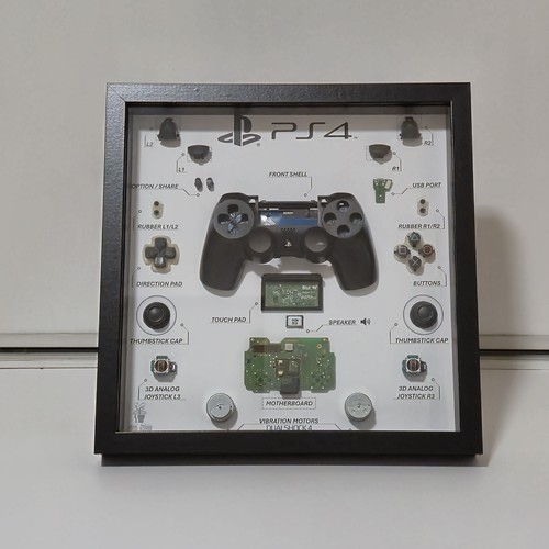 Shadowbox diorama manette ps4 - manette,