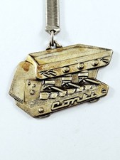 KEYCHAIN - CONTI - Coffee Machine - SPECAF Alençon, Metal, Vintage 1960s - Bar