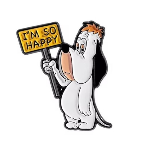 Pin pins métal droopy m - pin's, i'm