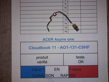 Câble / connecteur d’alimentation pour ACER Aspire one Cloudbook 11
