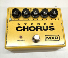 MXR Stereo Chorus M134 Analog Guitar Effect Pedal Used Tested DDP to USA