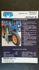 BROCHURE TRACTEUR enjambeur