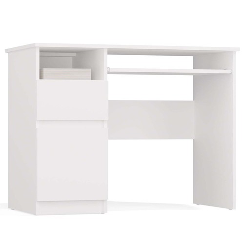 Bureau porto gauche blanc - gauche,