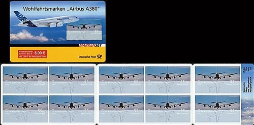 A380 64c 2008 carnet tp - 2008,