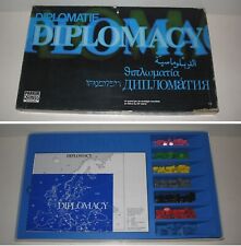 DIPLOMACY (FR) PARKER GAME AVALON HILL 1978 BE WORLD STRATEGY BOARD GAME RISK