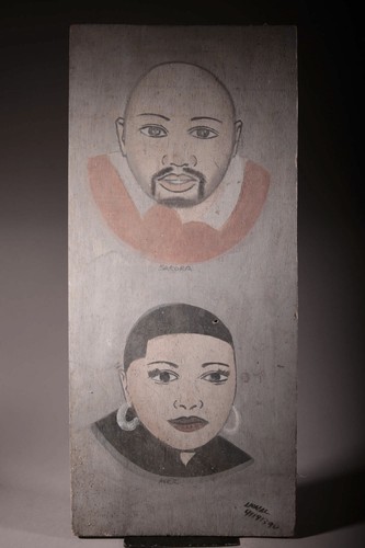 Art africain tableau - africain, de