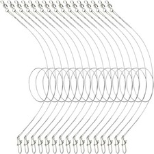  24 Pcs Bas De Ligne En Acier