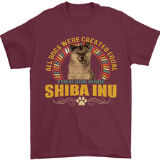 A Shiba Inu Chien T-Shirt 100%