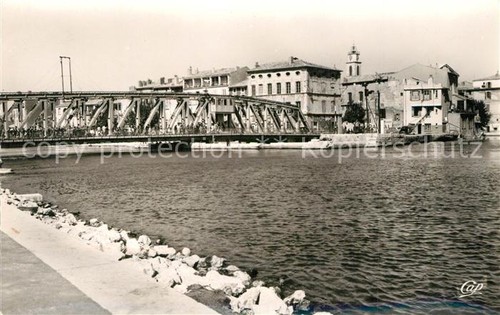 Martigues pont tournant - le,