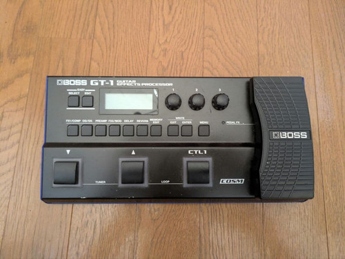 Boss guitar effects - boss, gt-1