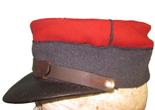 original WW1 French kepi Chasseur a Cheval kappi capello visor cap helmet 胄 1GM