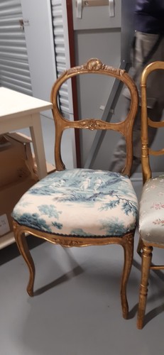 Chaise napoleon iii doree - chaise,