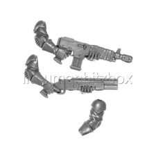 GCN46 BRAS FUSIL AUTO/POMPE HYBRID NEOPHYTE WARHAMMER 40000 BITZ W40K 34-35-36