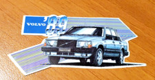 AUTOCOLLANT sticker Automobile VOLVO 740  760 1989 aufkleber adesivo vintage