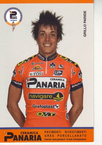 Cyclisme carte cycliste grillo - carte,
