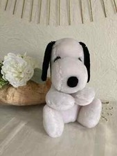 26⚜️ Old plush blanket piggy bank Snoopy height 21 cm vintage