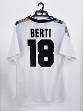 ?1995/96 BERTI authentic jersey Inter retro vintage jersey t-shirt Ronaldo