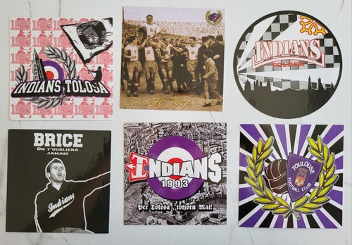Autocollants indians tolosa - indians,