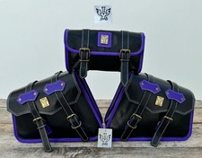 Sacoche de selle en cuir