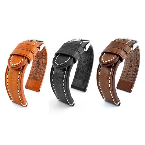 Bracelet montre cuir 18mm 20mm - 18mm,