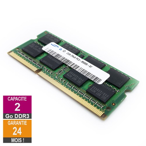 Barrette mémoire 2go ram ddr3 - mémoire,