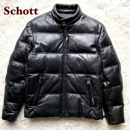 Schott moto cuir veste - moto,