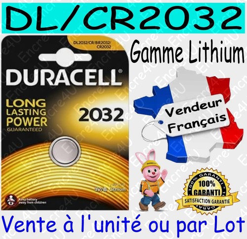 Piles duracell cr2032 dl2032 - piles,