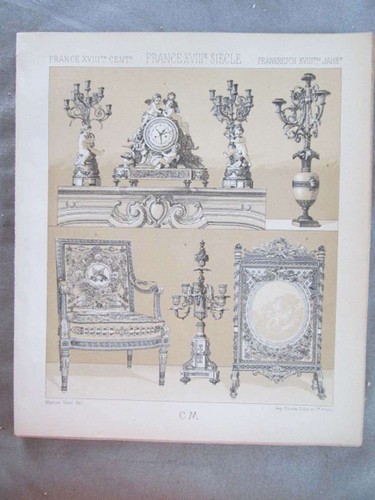 Vintage print france meubles - vintage, print,france,meubles