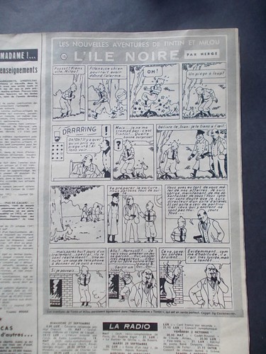 Tintin herge ile - tintin, l'ile