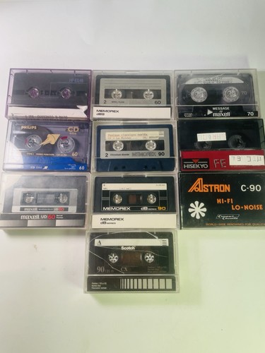 Lot cassette audio - 10,