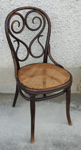 Rare chaise bistrot - 4,