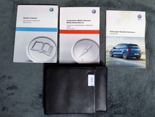 GENUINE VW GOLF GTI GTD R 2012-2017 OWNERS MANUAL HANDBOOK WALLET PACK G-140