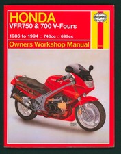 Honda VFR750F (86-94) Haynes Service Manual Repair Book RC24 RC36 VFR 750 F FS76