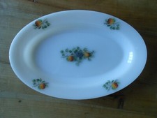 plat de service ovale en