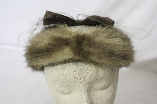 Vintage brown velvet - vintage, velvet&fur
