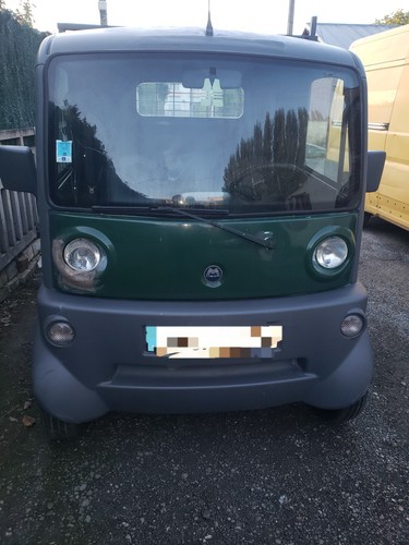 Voiturette sans permis - sans, fourgon