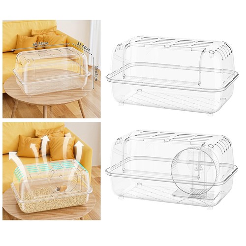 Cage compacte pour hamster