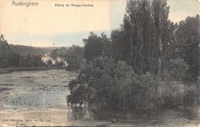 Old postcard BELGIUM / AUDERGHEM / POND DE ROUGE CLOISTER