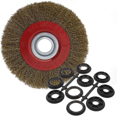 Brosse circulaire acier - brosse, en
