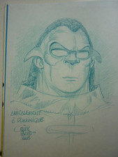 PAAPE / LUC ORIENT /  LA PORTE DE CRISTAL       / EO   + DEDICACE