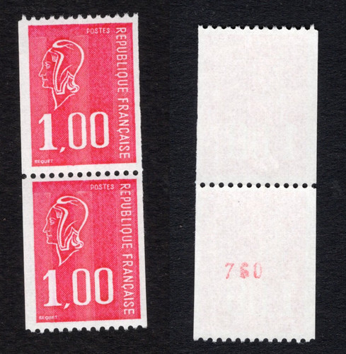 Paire béquet france 1976 - france,