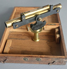 Ancien théodolite d'arpenteur niveau lunette Instrument Ancien De Meusure